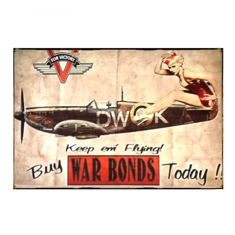 Πίνακας χειροποίητος buy war bonds