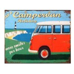 Πίνακας ρετρό χειροποίητος campervan