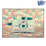 Retro camera vintage ξύλινος πίνακας 30x20 εκ