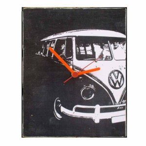 Black Van - Ρολόι τοίχου χειροποίητο