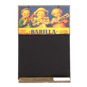 Μακαρόνια Barilla - Χειροποίητος Μαυροπίνακας 26x38 εκ