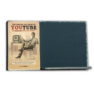 Youtube  Ξύλινος Χειροποίητος Μαυροπίνακας 38 x 26 cm