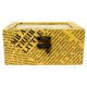 Ξύλινο κουτί ραπτικής με διακόσμηση 15x10x7 εκ