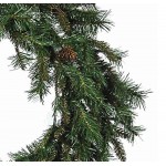 Brown Fir Χριστουγεννιάτικο στεφάνι με κουκουνάρια 120εκ