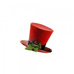 Γιορτινό καπέλο κόκκινο ξωτικού 15 εκ.