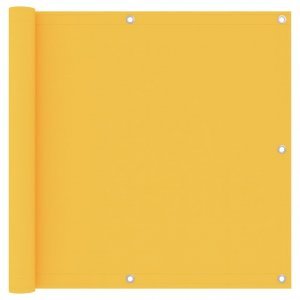 Διαχωριστικό Βεράντας Κίτρινο 90 x 500 εκ. Ύφασμα Oxford