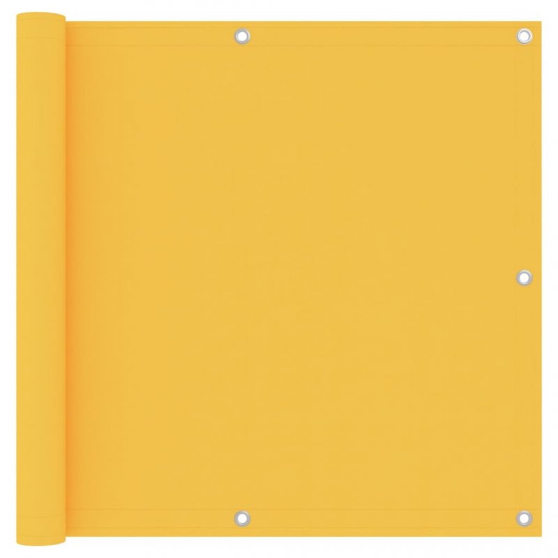 Διαχωριστικό Βεράντας Κίτρινο 90 x 500 εκ. Ύφασμα Oxford