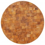 Τραπεζάκι σαλονιού από μασίφ ξύλο teak 60x60x35 εκ