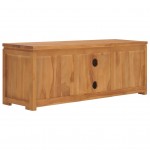 Έπιπλο τηλεόρασης από μασίφ ξύλο teak 110x30x40 εκ