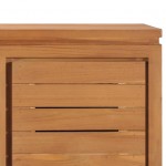 Έπιπλο τηλεόρασης από μασίφ ξύλο teak 110x30x40 εκ