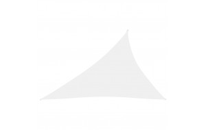  Πανί Σκίασης Τρίγωνο Λευκό 3 x 4 x 5 μ. από Ύφασμα Oxford 