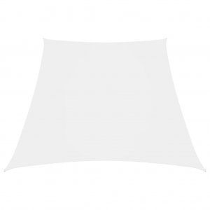  Πανί Σκίασης Τραπέζιο Λευκό 3 x 4x2 μ. από Ύφασμα Oxford