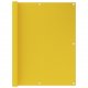 Διαχωριστικό Βεράντας Κίτρινο 120 x 400 εκ. από HDPE