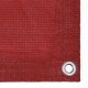 Διαχωριστικό Βεράντας Κόκκινο 75 x 400 εκ. από HDPE