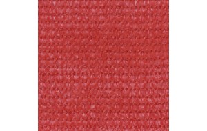 Διαχωριστικό Βεράντας Κόκκινο 75 x 500 εκ. από HDPE