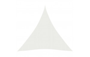  Πανί Σκίασης Λευκό 5 x 7 x 7 μ. από HDPE 160 γρ./μ²