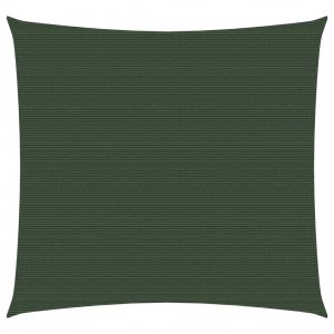  Πανί Σκίασης Σκούρο Πράσινο 3,6 x 3,6 μ. από HDPE 160 γρ./μ²