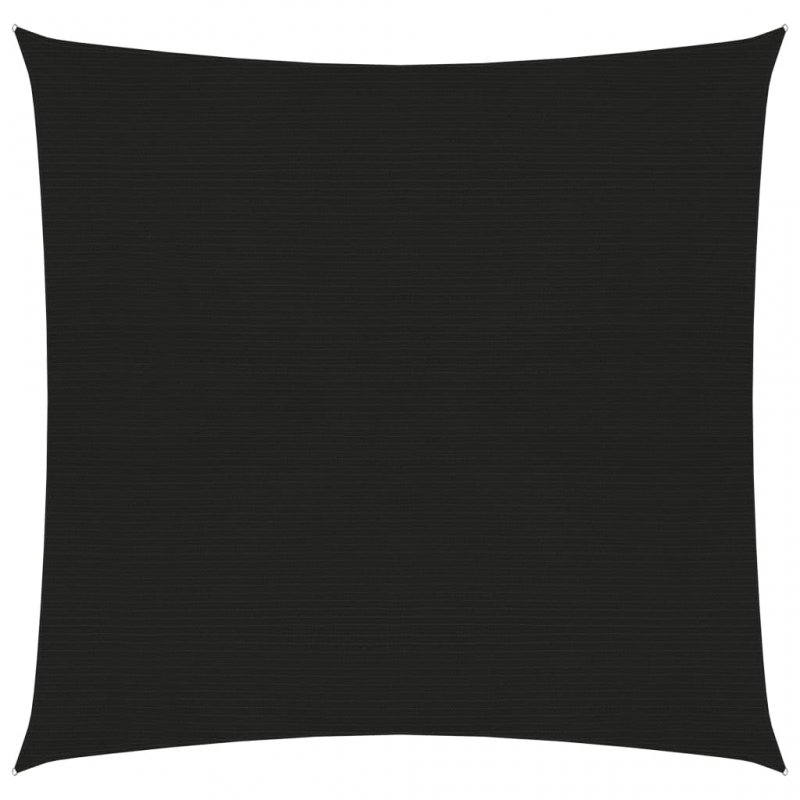 Πανί Σκίασης Μαύρο 3,6 x 3,6 μ. από HDPE 160 γρ./μ²