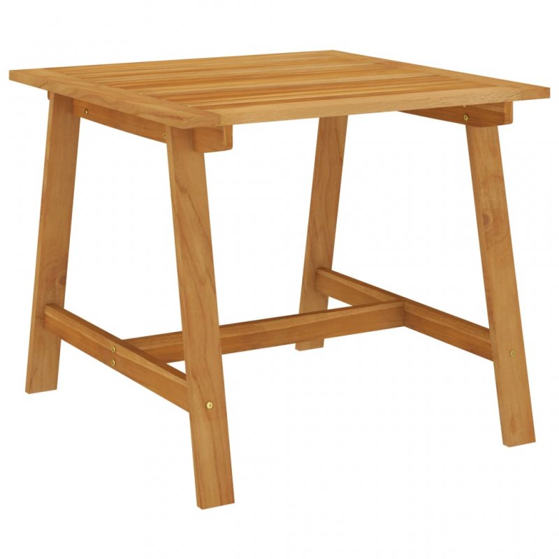 Τραπέζι κήπου από μασίφ ξύλο ακακίας 88x88x74 εκ