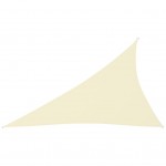 Πανί Σκίασης Τρίγωνο Κρεμ 3 x 4 x 5 μ. από Ύφασμα Oxford
