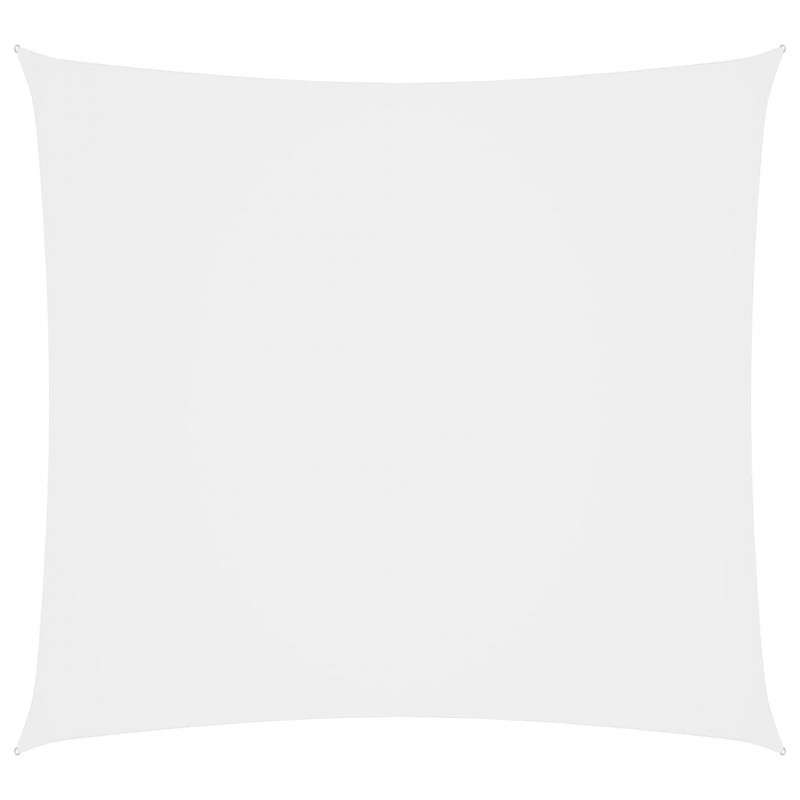 Πανί Σκίασης Ορθογώνιο Λευκό 3,5 x 4,5 μ. από Ύφασμα Oxford