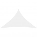Πανί Σκίασης Τρίγωνο Λευκό 4 x 4 x 5,8 μ. από Ύφασμα Oxford