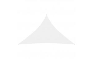  Πανί Σκίασης Τρίγωνο Λευκό 4 x 4 x 5,8 μ. από Ύφασμα Oxford