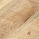 Τραπεζάκι σαλονιού γκρι από μασίφ ξύλο μάνγκο 68x68x30 εκ