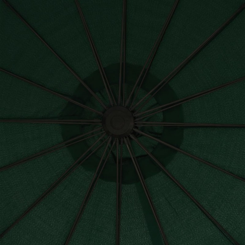 Ομπρέλα Κρεμαστή Πράσινη 3 μ. με Ιστό Αλουμινίου