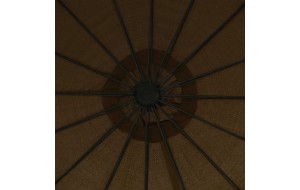 Ομπρέλα Κρεμαστή Taupe 3 μ. με Ιστό Αλουμινίου