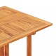 Τραπέζι κήπου Butterfly πτυσσόμενο  από μασίφ ξύλο teak 150x90x75 εκ