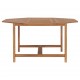 Τραπέζι κήπου από μασίφ ξύλο teak 150x150x75 εκ