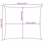 Πανί Σκίασης Κρεμ 2,5 x 3 μ. από HDPE 160 γρ./μ² Πανί Σκίασης Κρεμ 2,5 x 3 μ. από HDPE 160 γρ./μ²