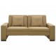 Καναπές - Κρεβάτι Καπουτσίνο από Συνθετικό Δέρμα