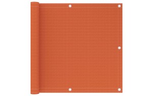  Διαχωριστικό Βεράντας Πορτοκαλί 90 x 400 εκ. από HDPE