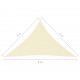 Πανί Σκίασης Τρίγωνο Κρεμ 5 x 5 x 6 μ. από Ύφασμα Oxford