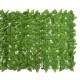 Διαχωριστικό Βεράντας με Πράσινα Φύλλα 400 x 100 εκ.