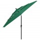 Ομπρέλα 3 Επιπέδων Πράσινη 3,5 μ. με Ιστό Αλουμινίου