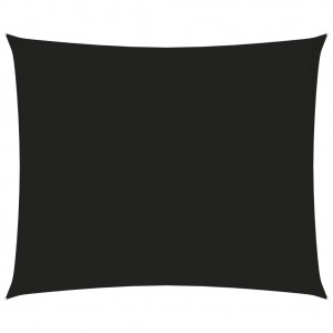  Πανί Σκίασης Ορθογώνιο Μαύρο 4 x 5 μ. από Ύφασμα Oxford