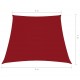 Πανί Σκίασης Τραπέζιο Κόκκινο 3 x 4 x 2 μ. από Ύφασμα Oxford