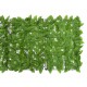Διαχωριστικό Βεράντας με Πράσινα Φύλλα 500 x 75 εκ.