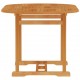 Τραπέζι κήπου από μασίφ ξύλο teak 150x90x75 εκ
