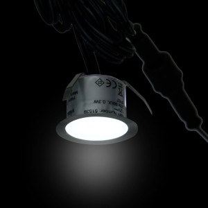 Σποτ Δαπέδου Χωνευτά LED 10 τεμ. Ψυχρό Λευκό