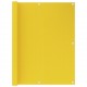 Διαχωριστικό Βεράντας Κίτρινο 120 x 300 εκ. από HDPE