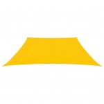 Πανί Σκίασης Τραπέζιο Κίτρινο 4 x 5 x 3 μ. από Ύφασμα Oxford