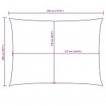 Πανί Σκίασης Ορθογώνιο Μπεζ 2 x 3,5 μ. από Ύφασμα Oxford