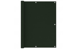  Διαχωριστικό Βεράντας Σκούρο Πράσινο 120 x 300 εκ. από HDPE