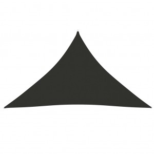 Πανί Σκίασης Τρίγωνο Ανθρακί 3,5x3,5x4,9 μ. από Ύφασμα Oxford
