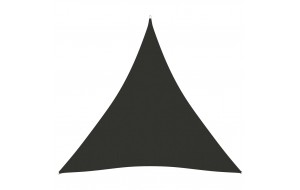 Πανί Σκίασης Τρίγωνο Ανθρακί 4 x 4 x 4 μ. από Ύφασμα Oxford