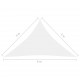 Πανί Σκίασης Τρίγωνο Λευκό 5 x 5 x 6 μ. από Ύφασμα Oxford